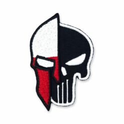 Plakietka Polska Sparta Czaszka Punisher