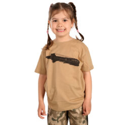 Koszulka Junior Łódź Podwodna Orzeł Beżowa