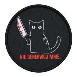 Naszywka Morale Patch Kot Nie Denerwuj Mnie