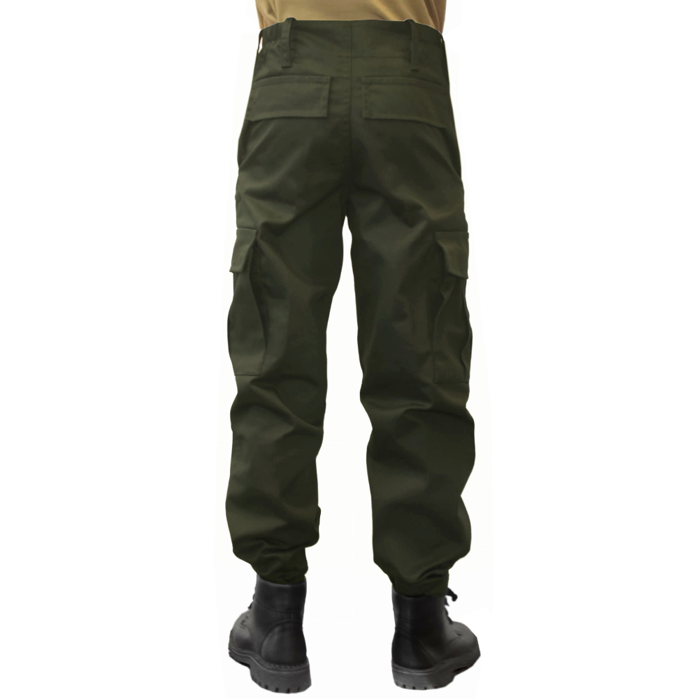 Spodnie Bojówki Dziecięce Junior BDU Olive