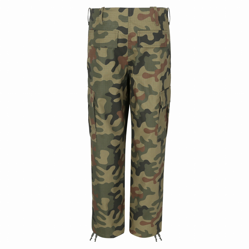 Spodnie Bojówki Dziecięce Junior BDU PL Woodland