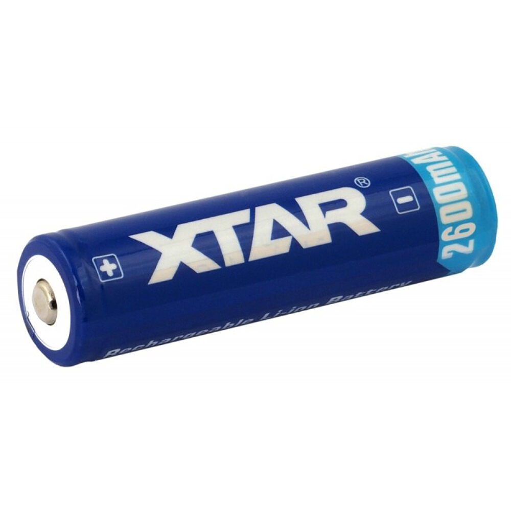 Bateria Akumulator XTar 18650 2600mAh 3.7V 9.62Wh
