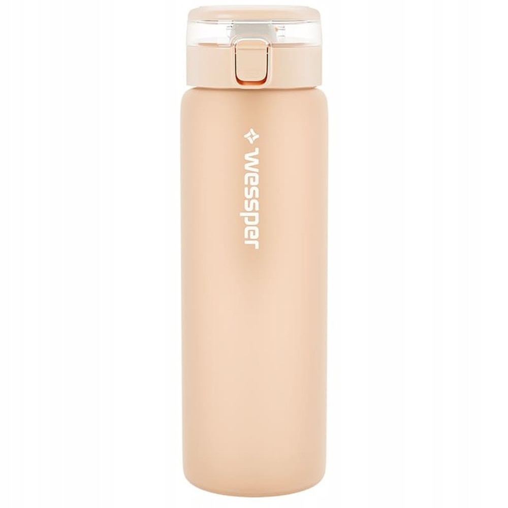 Butelka Filtrująca Szklana Wessper 680ml Beżowa