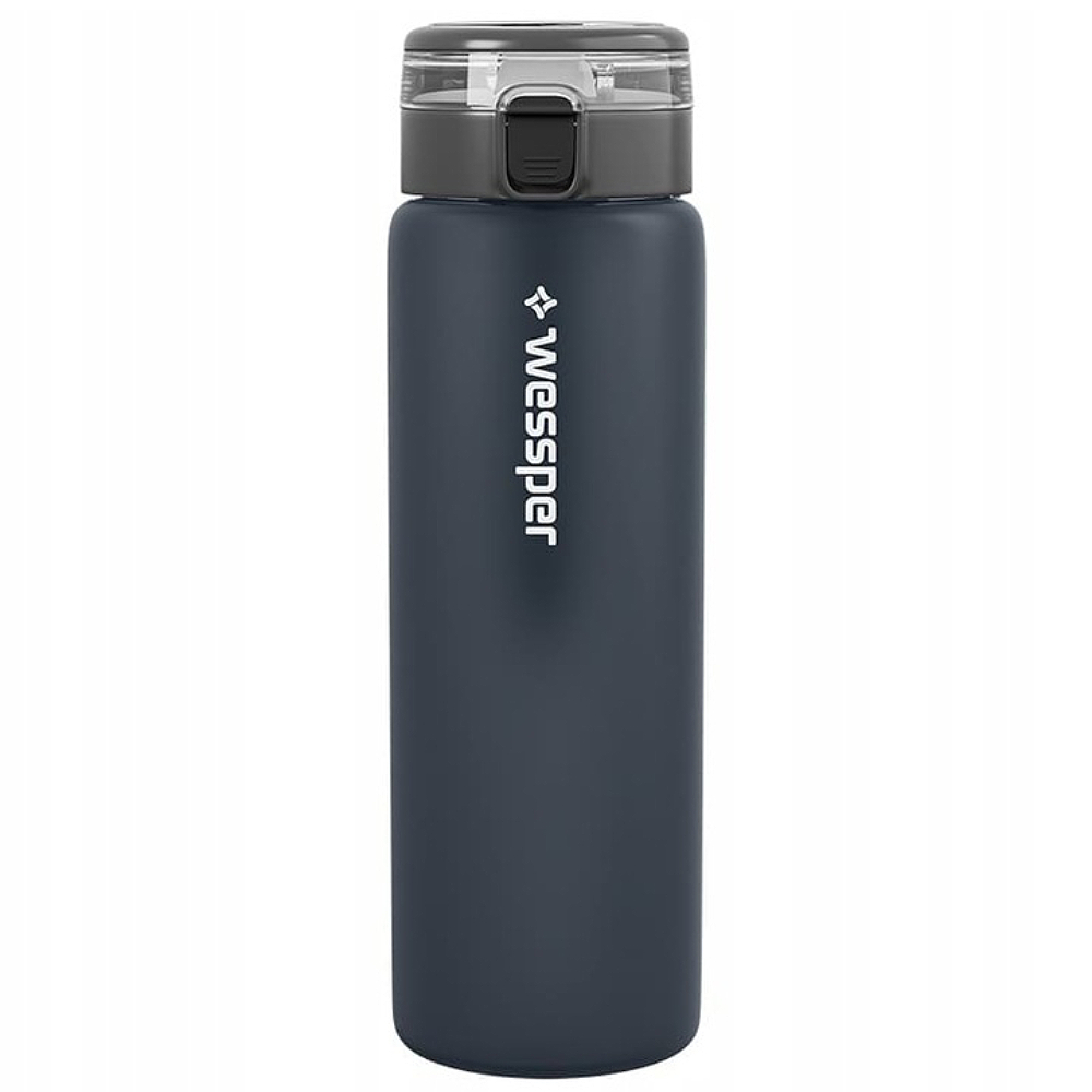 Butelka Filtrująca Szklana Wessper 680ml Szara