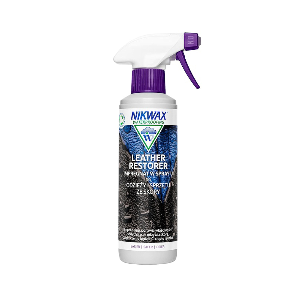 Nikwax® Leather Restorer Spray – Impregnat i Odżywka do Odzieży Skórzanej