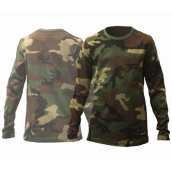 Koszulka Junior Długi Rękaw US Woodland