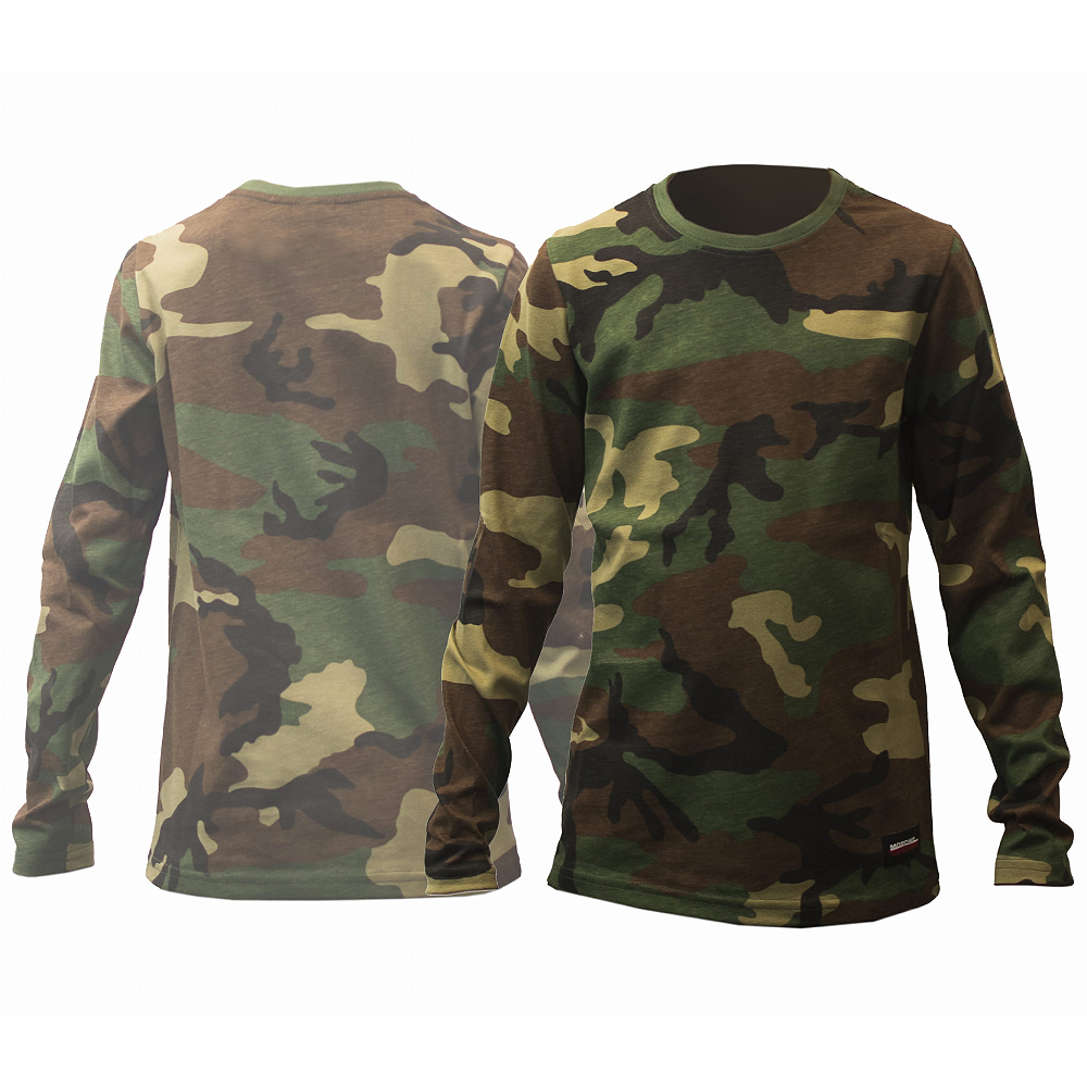 Koszulka Junior Długi Rękaw US Woodland