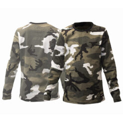 Koszulka Junior Długi Rękaw Urban Camo