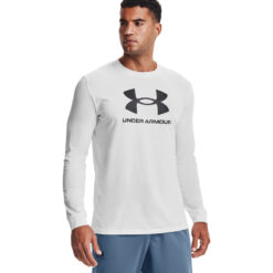 Longsleeve Under Armour Sportstyle Logo Biały
