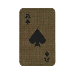 Naszywka Ace of Spades Laser Cut M-Tac Olive