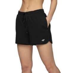 Spodenki Damskie 4F SKDF001 Głęboka Czerń