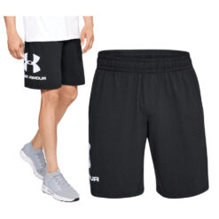 Spodenki Under Armour SS Cotton Logo Czarne