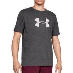 T-Shirt Under Armour Big Logo Ciemny Szary
