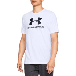 T-Shirt Under Armour Sportstyle Logo Biały