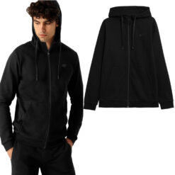 Bluza Męska 4F BLM353 NOSH4 Głęboka Czerń