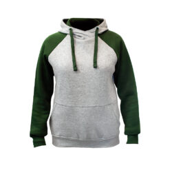 Bluza z Kapturem Roly Badet Grey/Bottle Green