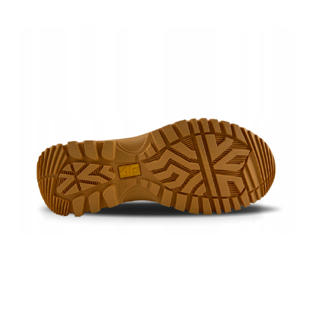 Buty Męskie Trekkingowe 4F OBMH205 Camel Beż