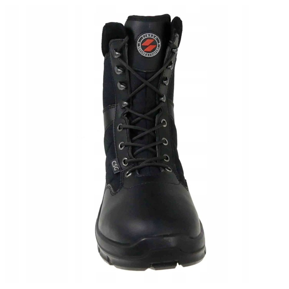 Buty Sibeza CSG Militarne Wysokie Czarne