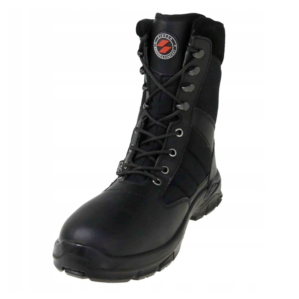 Buty Sibeza CSG Militarne Wysokie Czarne