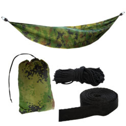 Hamak Turystyczny z Moskitierą Army 260x140cm