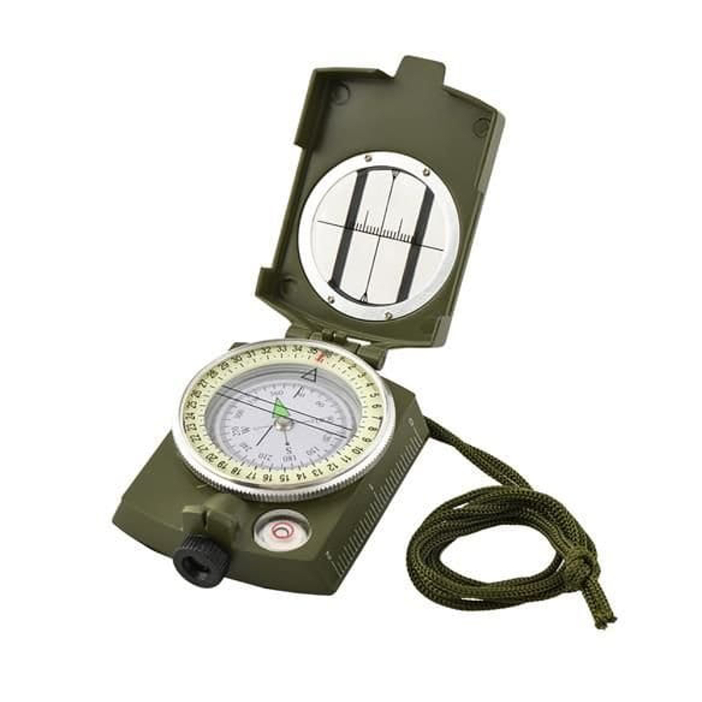Kompas Harcerski Zamykany Olive