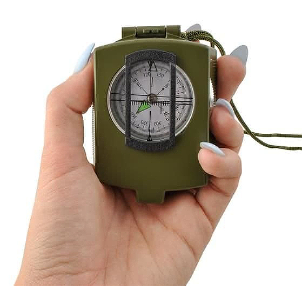 Kompas Harcerski Zamykany Olive