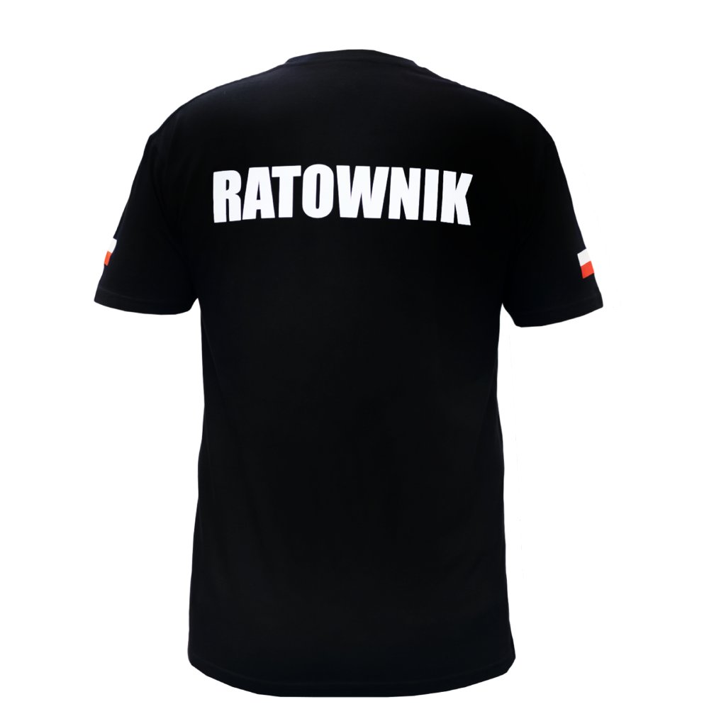 Koszulka Ratownik Czarna