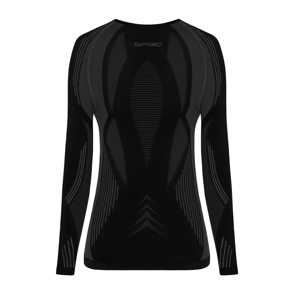 Koszulka Spaio Powerful Damska Black/Grey