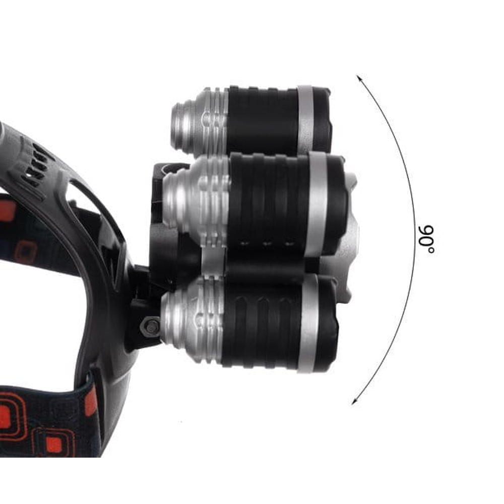 Latarka Czołowa 5xLED T6 CREE