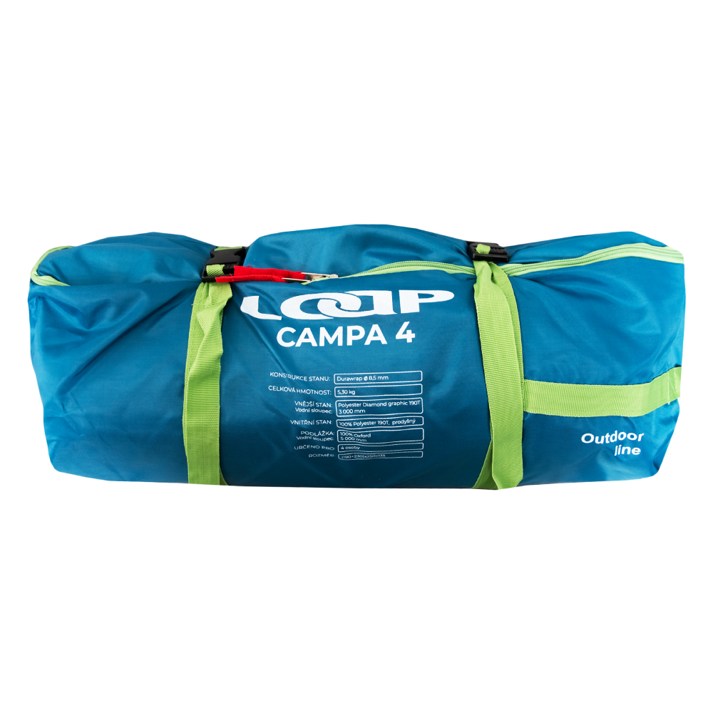Namiot Campa 4 LOAP Deep Teal P41N Morski