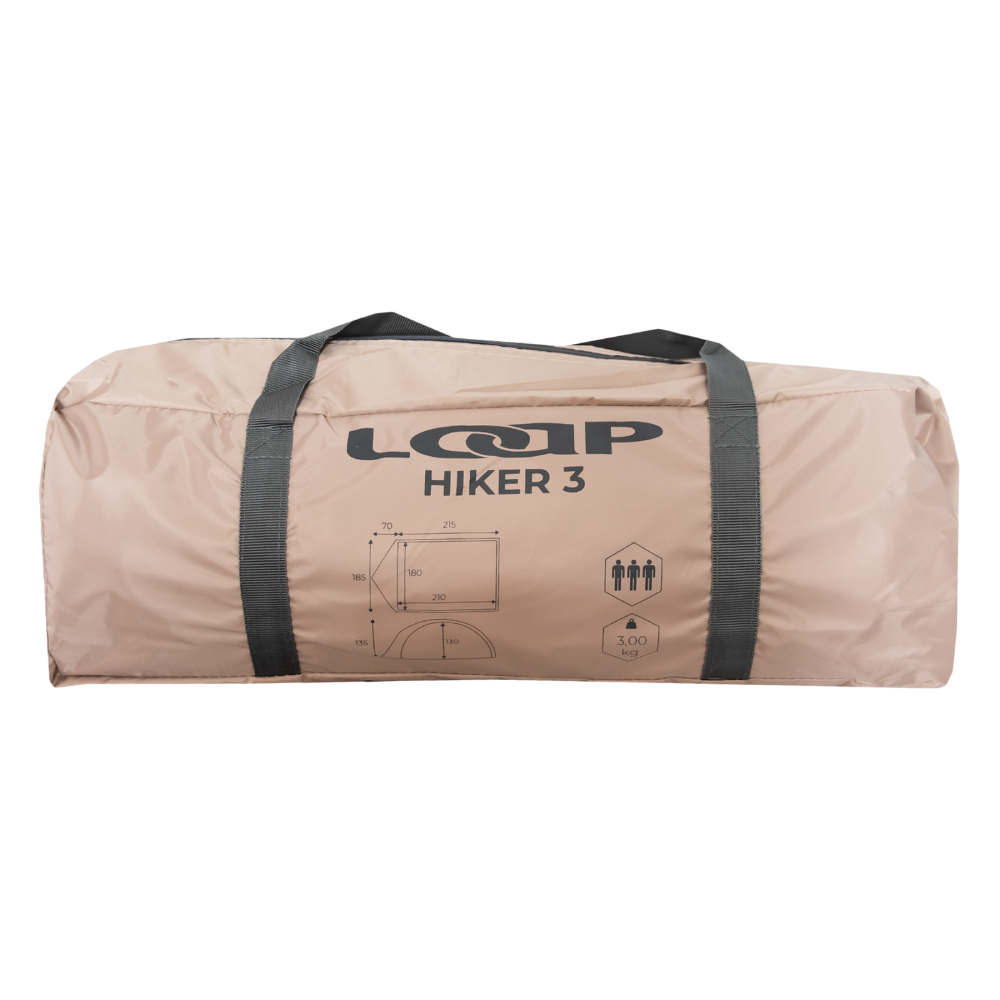 Namiot Hiker 3 LOAP Smoke R03T Brązowy