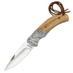Nóż Składany Drewno Kuropatwa Albainox 18978