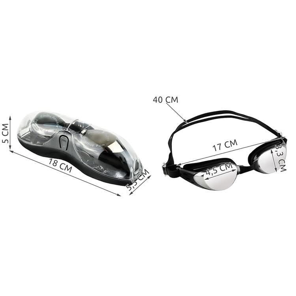 Okulary Pływackie + Akcesoria