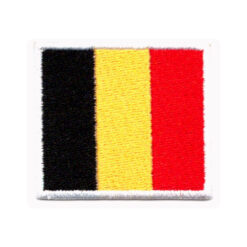 Plakietka Flaga Belgia Klej