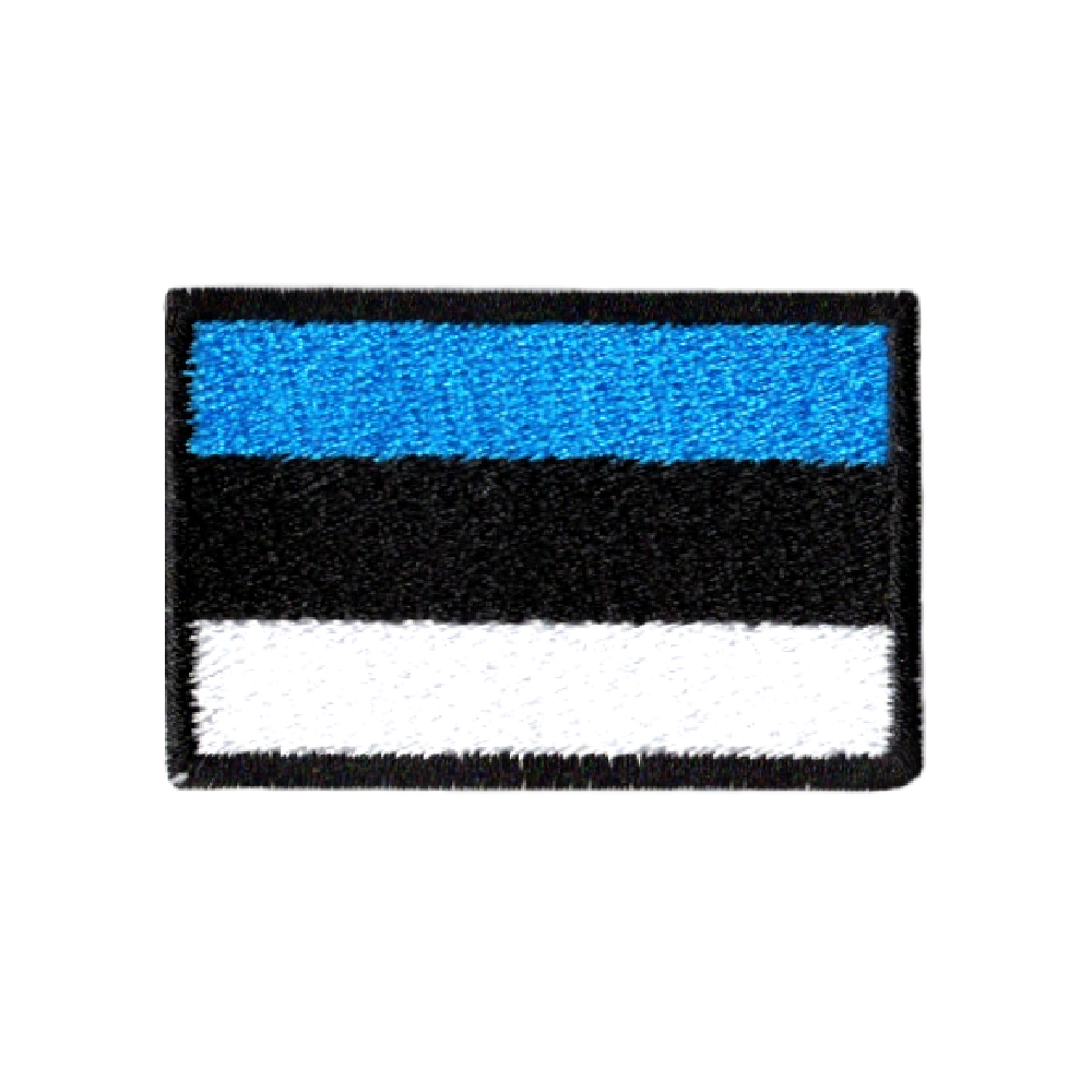 Plakietka Flaga Estonia Klej