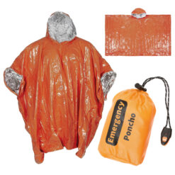 Poncho Emergency z Aluminium MFH Pomarańczowe