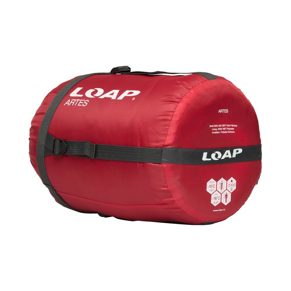 Śpiwór Loap Artes Czerwony