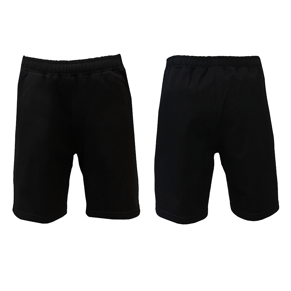 Spodenki Szorty Dresowe Morowo Dziecięce Czarne