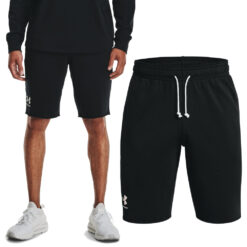 Spodenki Under Armour M Rival Terry Czarne