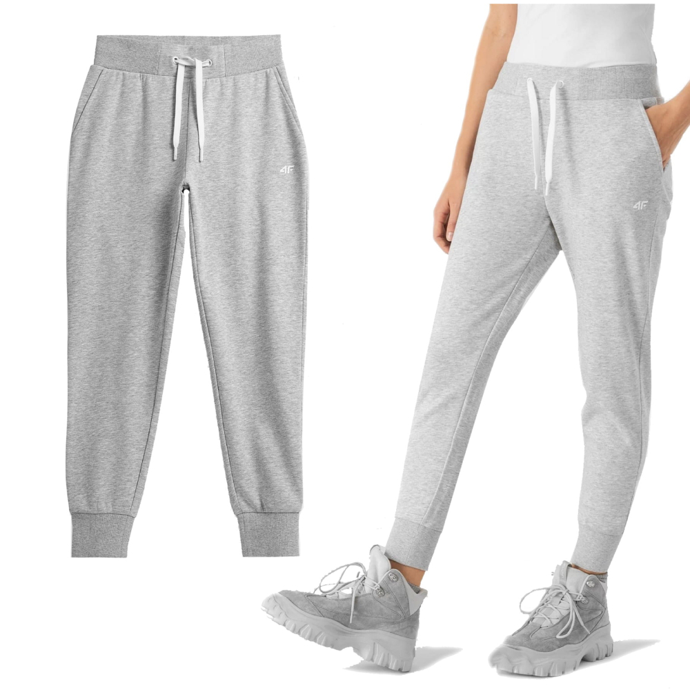 Spodnie Damskie 4F SPDD351 Ch. J. Szary M.