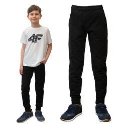 Spodnie Dresowe Morowo Junior Czarne