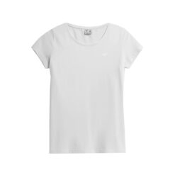 T-Shirt Damski 4F TSD350 Biały