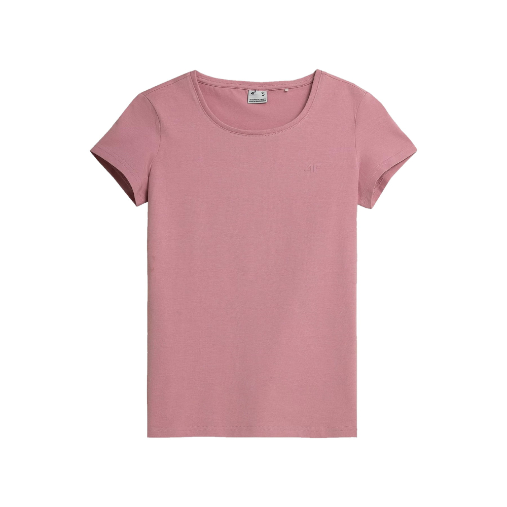 T-Shirt Damski 4F TSD350 Jasny Róż