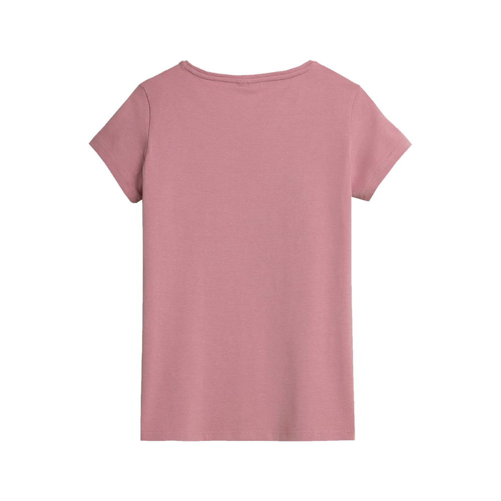 T-Shirt Damski 4F TSD350 Jasny Róż