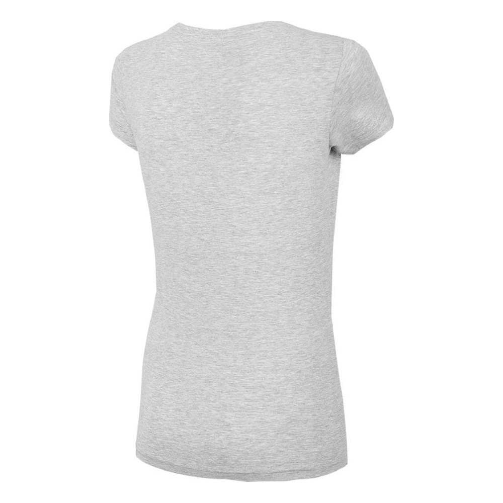 T-Shirt Damski 4F TSD353 Ch. Jasny Szary Melanż