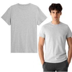 T-Shirt Męski 4F TSM352 Ch. J. Szary Melanż