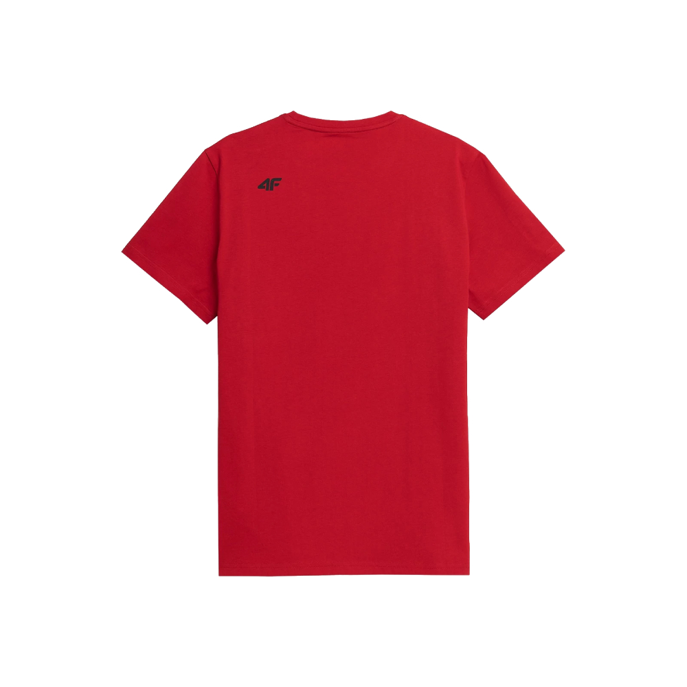 T-Shirt Męski 4F TSM353 Czerwony