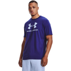 T-Shirt Under Armour Sportstyle Logo Granatowy