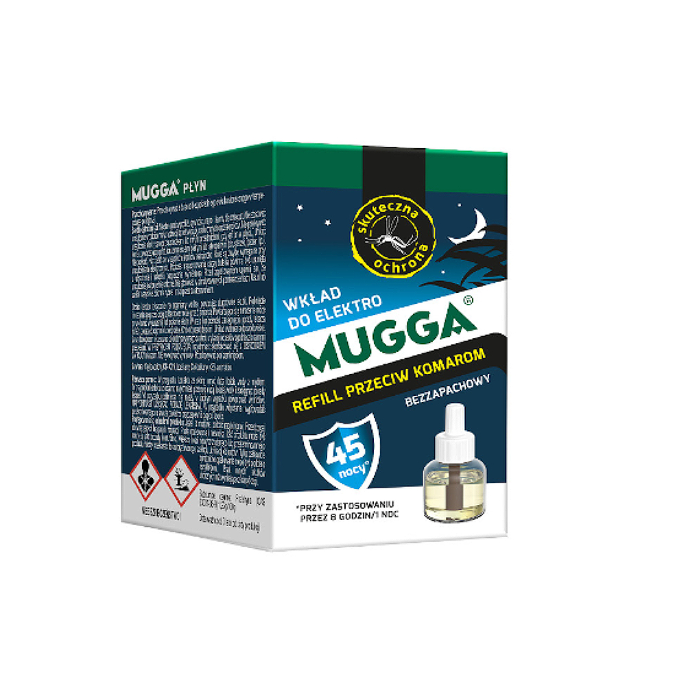 Wkład Mugga Płyn na Komary 45 Nocy Praletryna 35ml