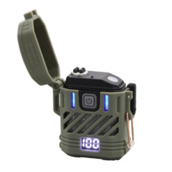 Zapalniczka z Latarką JB Tacticals Zielona Olive